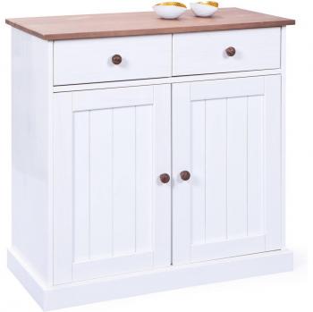 Dispensa Cucina DKNAP 90x86x45 cm Bianco