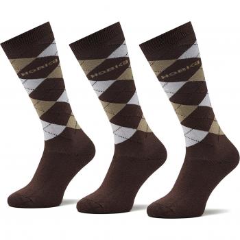 Horka Socken für Reiter, 3er Set, Braun
