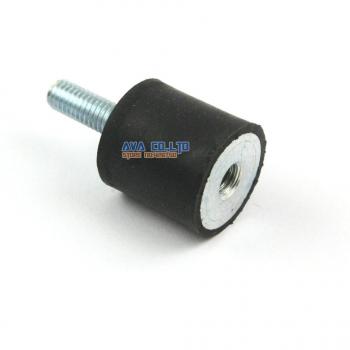 Bobina Plus: Aislador de 20 mm × 20 mm con Goma Antivibrante