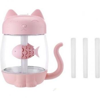 Mini humidificateur chat 350ml pour voiture