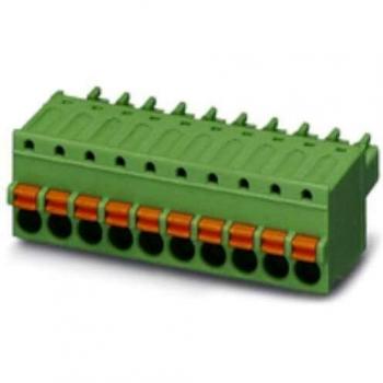 Borne PCB Phoenix Contact 4 vías 3.81mm 8A color verde