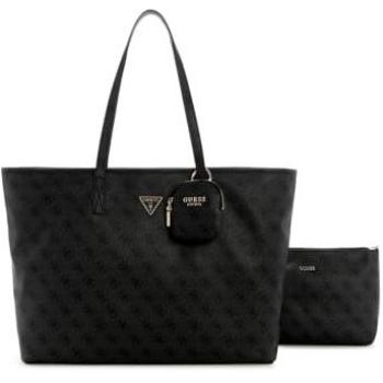 Power Play II Large Tote – Logo Guess – Gris sombre