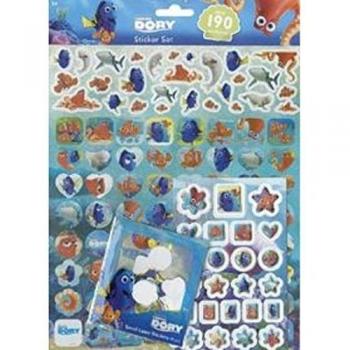 Set de 190 pegatinas. Buscando a Dory.