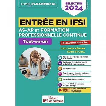 Entrée en IFSI pour AS-AP et formation professionnelle continue (FPC): Tout-en-un