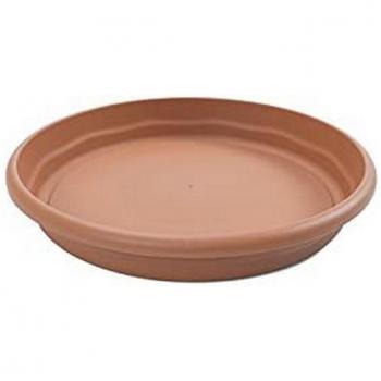 Prato de Injeção Ø26cm Cor Terracota