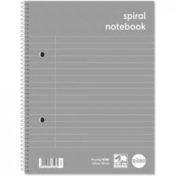 RHINO A5+ Spiral Notebook 160 Pages 8mm Lined with Margin