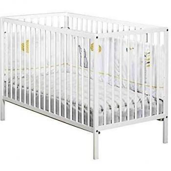 Letto da birrificio 120x60 cm, barrette bianche