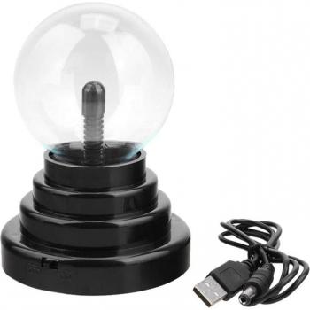 Bola de Plasma Mágica con Batería y USB 3.5 Pulgadas