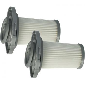 Vhbw Dual Separator Filters Compatible with Rowenta X‑Force Flex 8.60 Allergy RH9680WO – Washable, Grey White