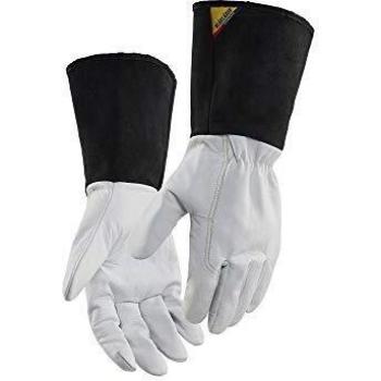 Blaklader Pack 6 – Gants haute température pour soudeur 2839, gris foncé/blanc