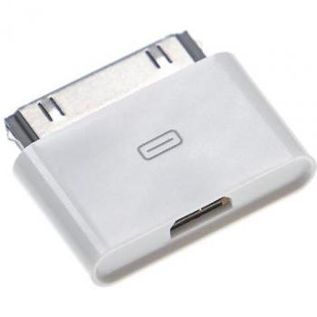 Adattatore Micro‑A per iPhone (4/4S/8GB) – Compatibile con Smartphone USB 30 Pin