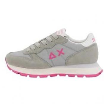 Sun68 Z35201‑06GRIGIO – Frauensneakers aus strapazierfähigem Nylon