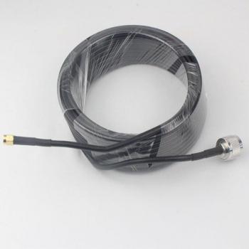 15 Meter N Male to M Male RF Coaxial Cable LMR200 for 3G 4G 5G