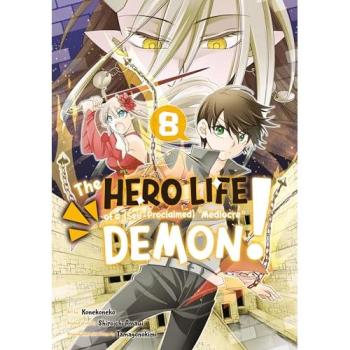 Shiroichi Amaui The Hero Life of a (Self-Proclaimed) Mediocre Demon 8 Paperback Book in White