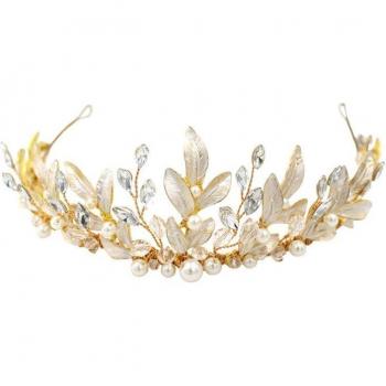 Aristocratic Gold Bridal Headband