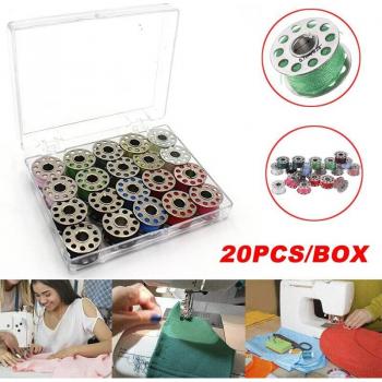 Set Hilos 20/10 – Bobina de Metal y Accesorios
