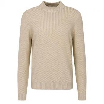 Rollkragenpullover BUGATTI, Herren, Gr. 3XL, beige