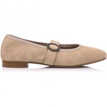 Ballerines Plat Camille Beige 54114