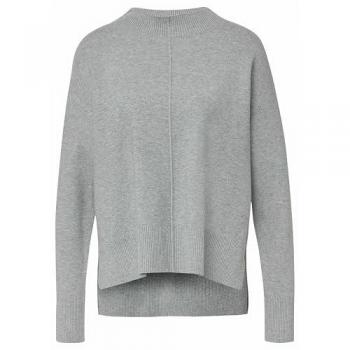 Commodo‑Style Pullover Grau – Komma Identity Damen, 38
