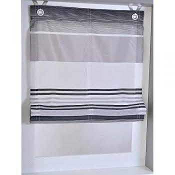 Raffrollo HEINE HOME 130 cm, grau, Ösen
