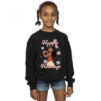Season’s Cheer Baby Girl's Moana Sweat Shirt – Black