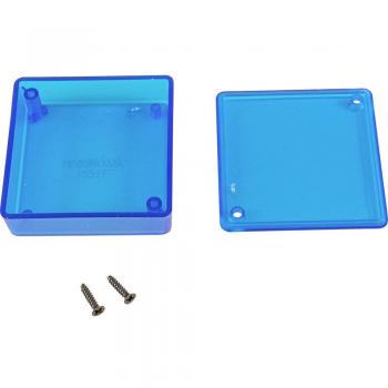 Contenitore universale Hammond 1551TTBU abs Blu (trasparente) 1 pz