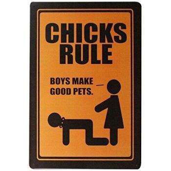 Eve076 Tablette Métallique Retro Chics Rule