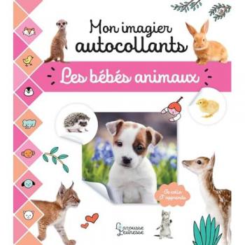 Mon imagier autocollants : Les bébés animaux