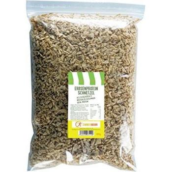 Fleischfreier Schnetzel 400 g – Erbsenprotein 60 % – Zimmermann Sportnahrung