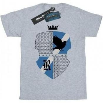 Harry Potter Ravenclaw Shield Youth T‑Shirt (9‑11 Years, White)