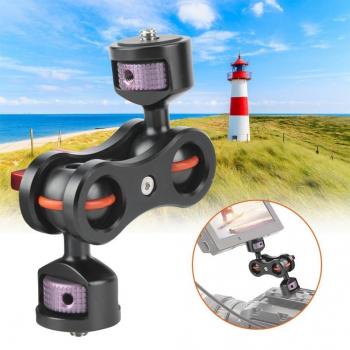 1/4 Quick Release Articulating Arm with Dual Ballheads