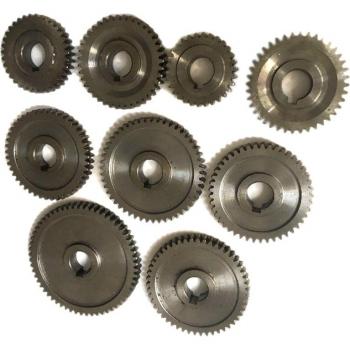 9Pcs/Set CJ0618 Precision Micro Lathe with Gear System
