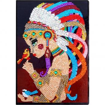 A5 Size 50 Pages Diamond Painting Embroidery Notebook for Stationery