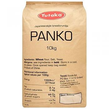 Yutaka Gourmet Panko Japanese Style Breadcrumbs 10 Kg
