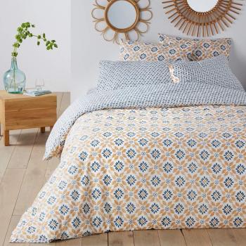Percale Coton Housse Couette Bleu Soleme 200×200 – La Redoute Intérieurs
