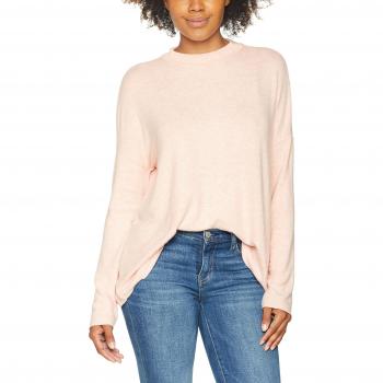 TOM TAILOR DENIM Damen Pullover Cosy Oversize Sweat Rosa, M