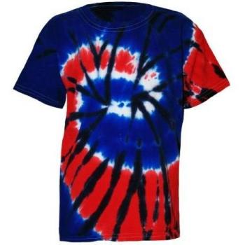 Camiseta Tie-Dye Arcoíris para Niños de Colortone