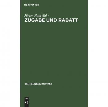 Zugabe und Rabatt