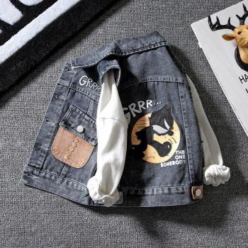 Baby Boy Denim Waistcoat