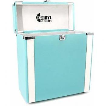 VMO Record Storage Carrying Case for 30+ for Vinyl Turntable Albums