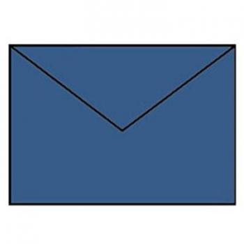 Paperado Jeansblau Briefumschläge C6 100g/qm VE=5 Stück