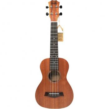 Ukelele de caoba Soprano de 21 pulgadas con 4 cuerdas