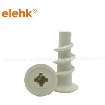 Self Drilling Fish Type Wall Anchors 15x33mm Durable Plastic 100 Pack