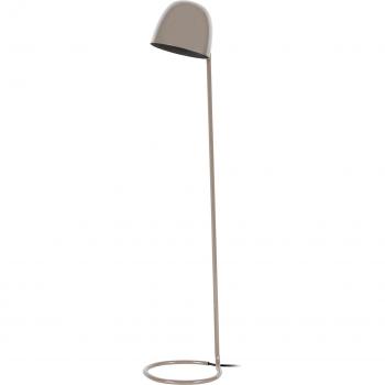 Lampadaire TOSEL – Style Urbain – Métal Taupe – 1 Lampe – 155 cm