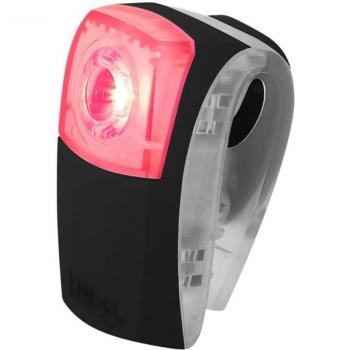 Fanale Posteriore Knog Boomer Wearable con Clip Nero