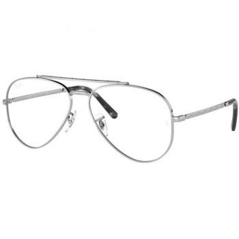 Ray-Ban RX3625V 2501 58 Lentes Recetadas Para Hombre Silver
