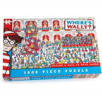 Where's Wally? Having a Ball in Gay Paree Puzzle