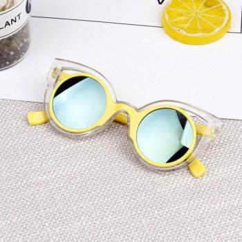 Fröhliche Kinder-Sonnenbrille – Runde UV400‑Gläser, 6 Farben