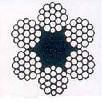 Cable de Acero Galvanizado 100M 6X19X1.6