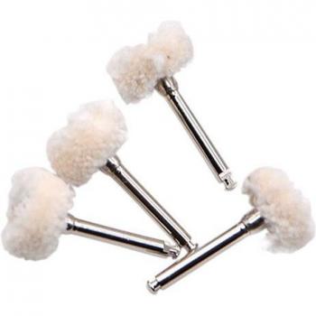 10Pcs Dental Polishing Wheel Brushes for Low Speed Use